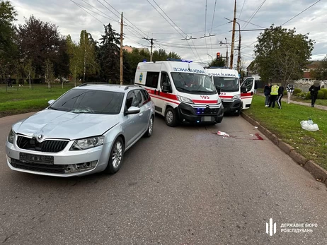 У Кривому Розі нацгвардієць на переході на смерть збив підлітка