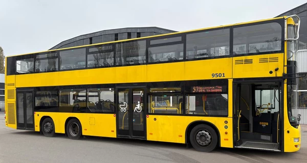 В Киеве на выходных впервые на маршрут выйдет двухэтажный автобус