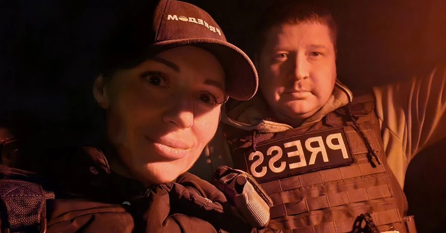 У Києві попрощалися з журналістами телеканалу Freedom, які загинули у Краматорську