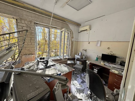 Наймолодшій пораненій дитині вісім років, - Зеленський про обстріл дитячої лікарні у Херсоні