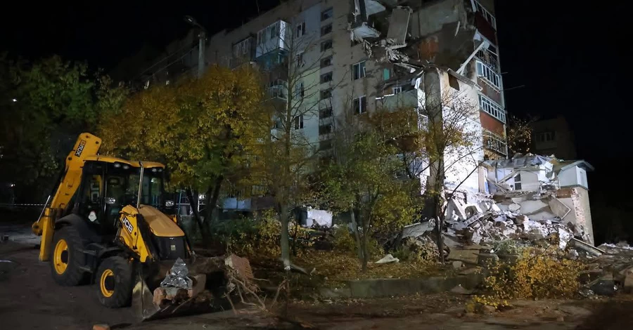 В Хмельницком завершили разбор завалов после взрыва в многоэтажке