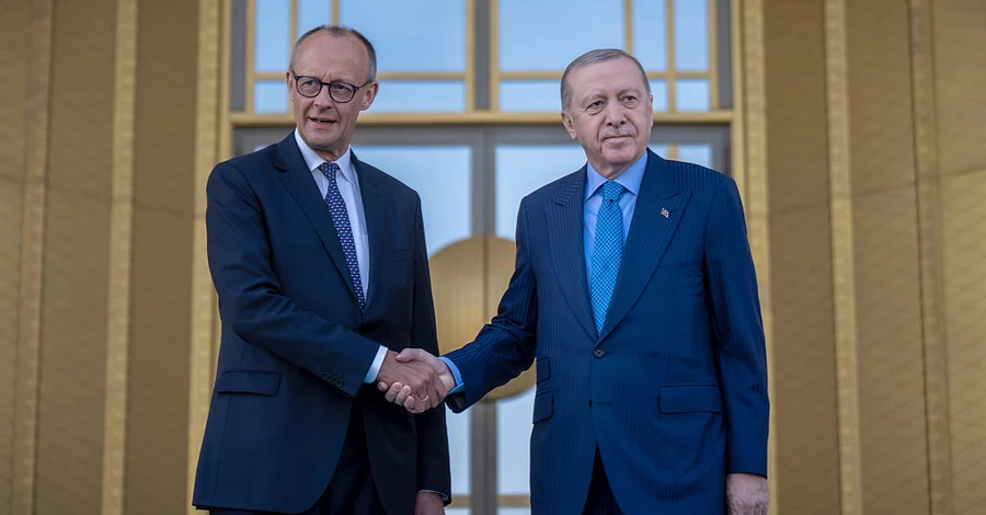 Ердоган та Мерц публічно посварилися через війну в Секторі Гази