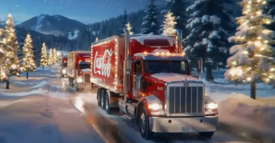 Coca-Cola презентувала нову різдвяну рекламу, яка знову створена за участю ШІ