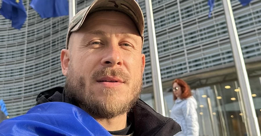 Ветеран Андрій Маджаров пішки здолав 1500 кілометрів від українсько-польського кордону до Брюсселя