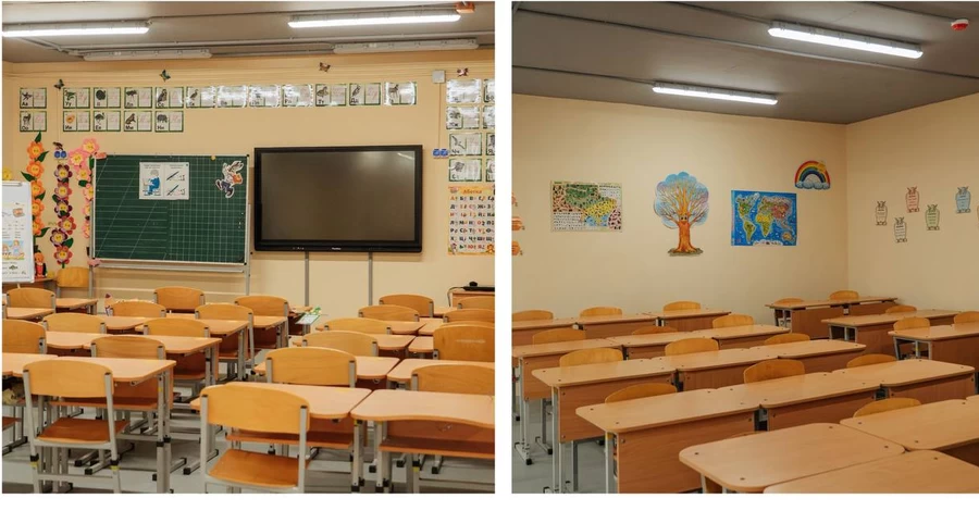 В Сумах заработала первая подземная школа