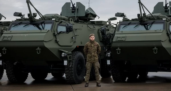 Украина получила от Латвии 21 бронетранспортер Patria 6x6
