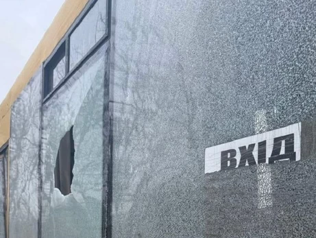 В Краматорске российский FPV-дрон попал в маршрутку, есть раненные