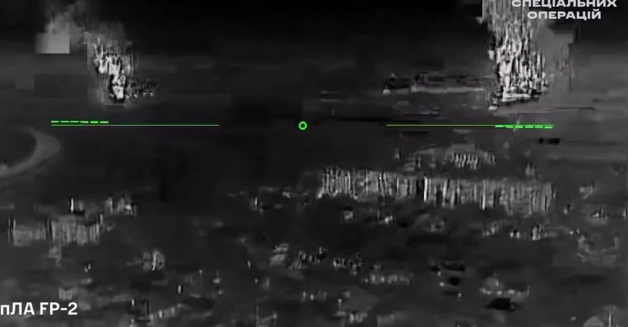 ССО показали удар по нефтебазе 