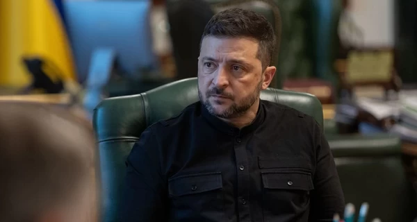 Во время интервью Зеленского с иностранными журналистами в Мариинском дворце пропал свет