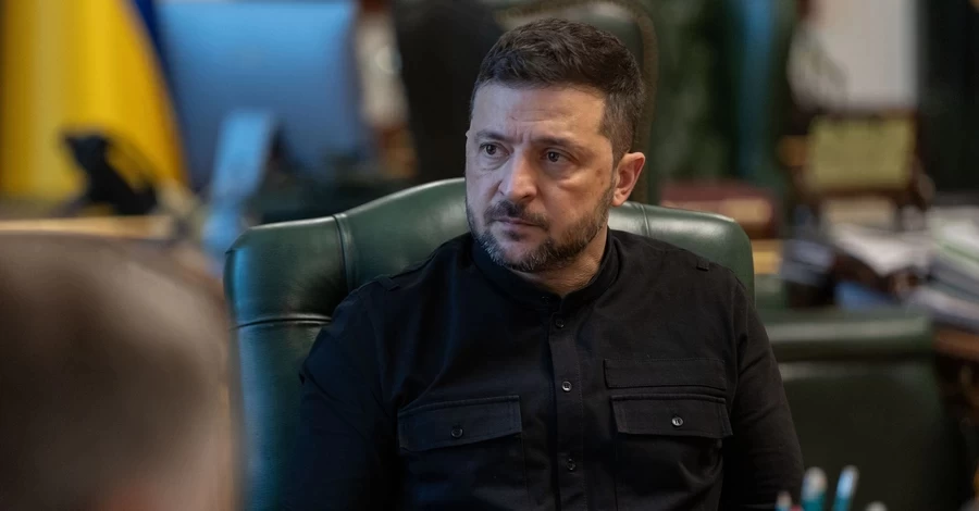 Під час інтерв’ю Зеленського з іноземними журналістами у Маріїнському палаці зникло світло