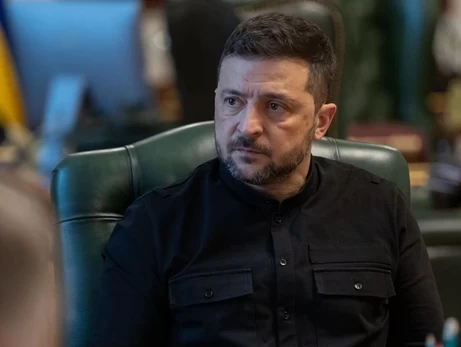 Во время интервью Зеленского с иностранными журналистами в Мариинском дворце пропал свет