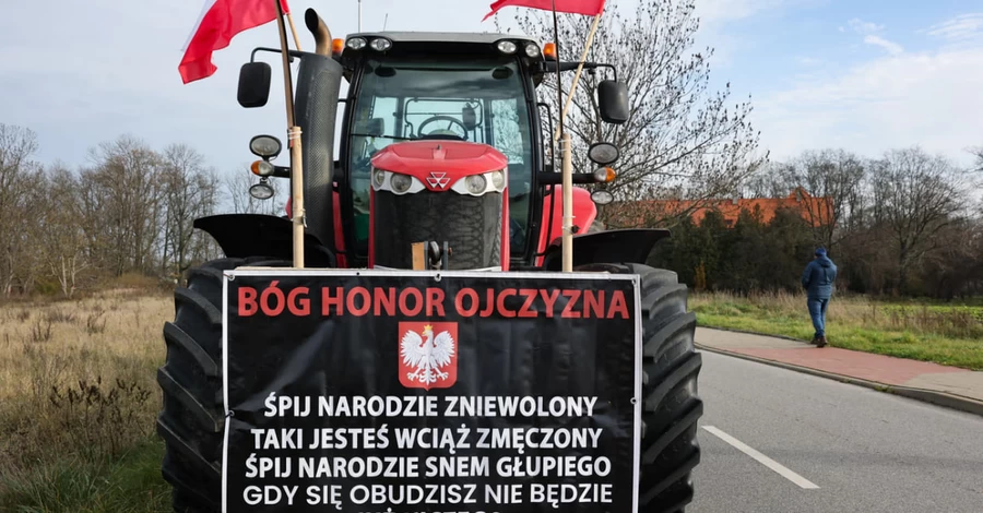 В Польше опять начались протесты фермеров из-за Украины