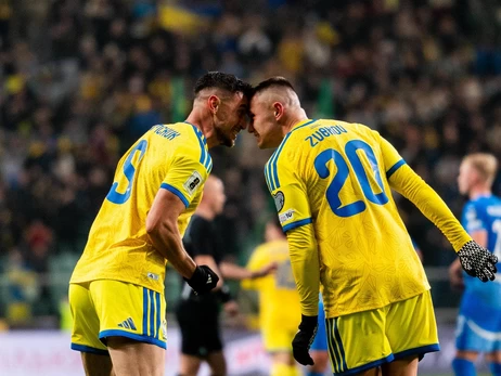 Україна обіграла Ісландію та пробилася у плейоф відбору на ЧС-2026 з футболу