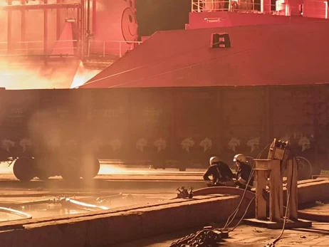 В Одесской области в результате дроновой атаки повреждены гражданские суда