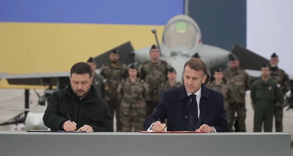 Зеленский во Франции подписал соглашение об усилении боевой авиации и ПВО