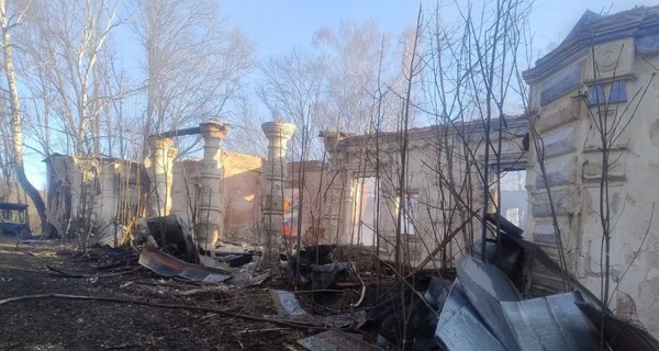 В Сумской области россияне разрушили усадьбу, в которой жил Тарас Шевченко