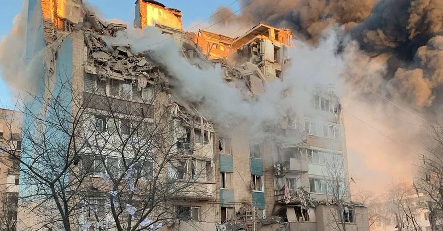 У багатоповерхівки в Тернополі влучили крилаті ракети Х-101, - Повітряні сили