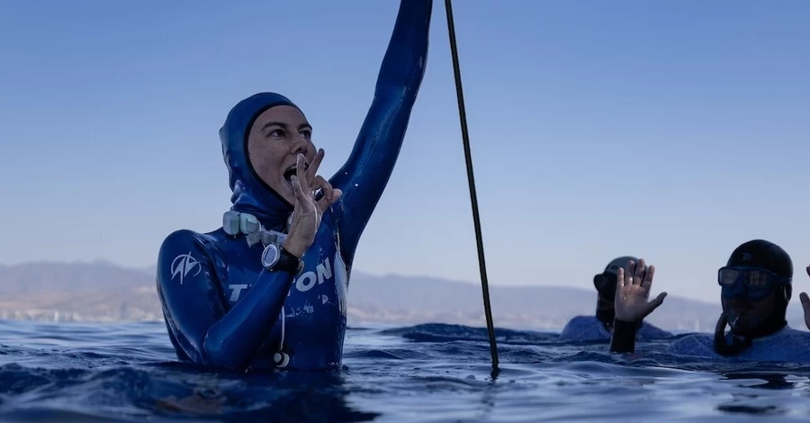 Українка Садурська встановила новий світовий рекорд у зануренні без ластів та додаткового спорядження