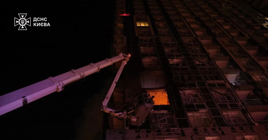 Литовские дипломаты оказались в эпицентре удара во время ночной атаки на Киев