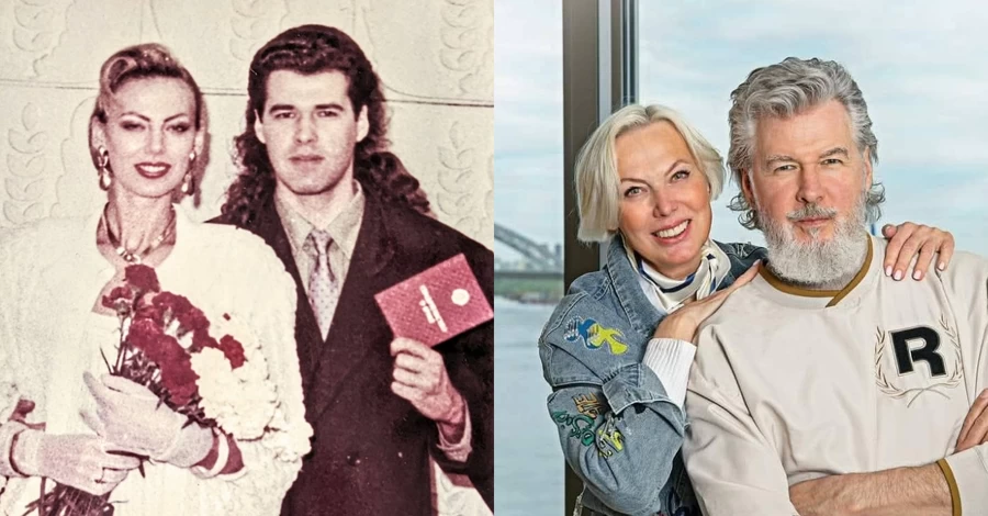 Вʼячеслав та Ірина Дюденко показали архівний весільний знімок до 37-річчя шлюбу