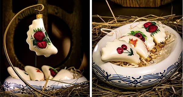 Виробники ялинкових іграшок: Цього року прикрашаємо ялинку «Варениками» та вагонами «Укрзалізниці»