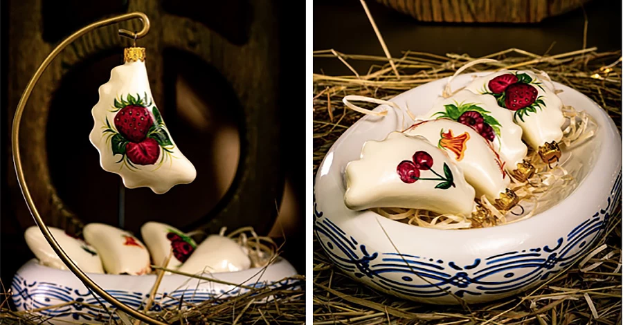 Виробники ялинкових іграшок: Цього року прикрашаємо ялинку «Варениками» та вагонами «Укрзалізниці»