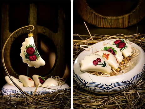 Производители елочных игрушек: В этом году украшаем елку «Варениками» и вагонами «Укрзалізниці»