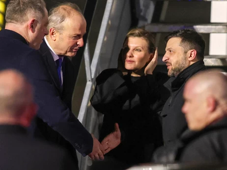 Зеленський разом з першою леді прибули у Дублін