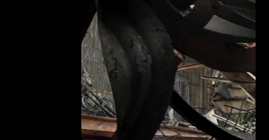 В Киеве в результате российского удара полностью разрушен павильон, где снимали телевизионные шоу СТБ