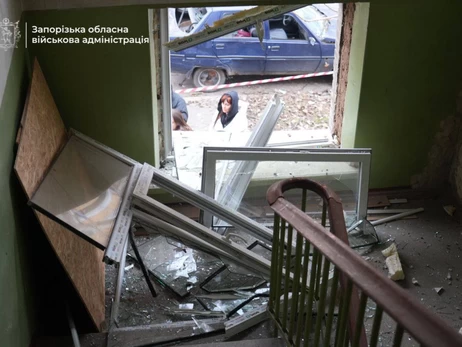 Росіяни вдарили по Запоріжжю, є поранені