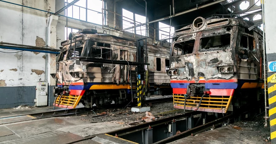 Росіяни знищили у Фастові залізничне депо та 27 вагонів