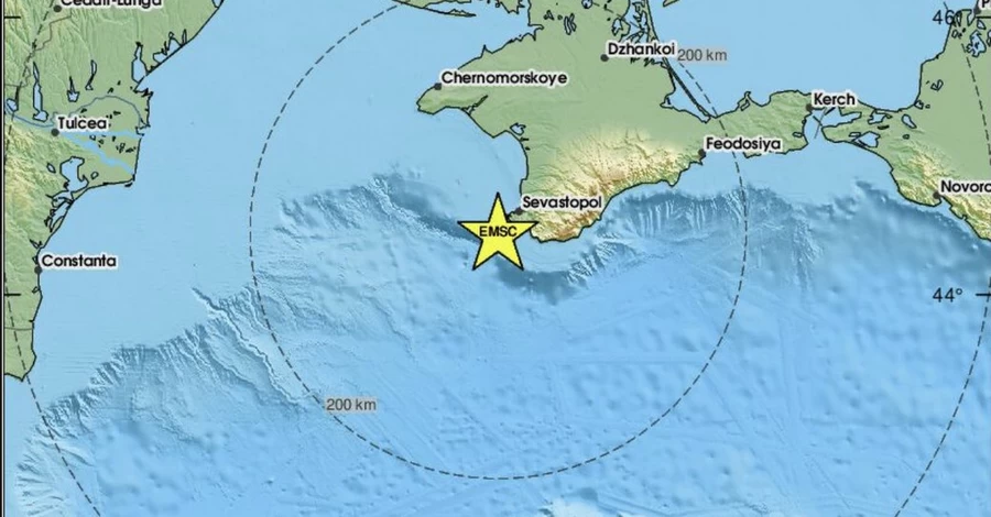 Біля окупованого Криму стався потужний землетрус - що відомо про наслідки