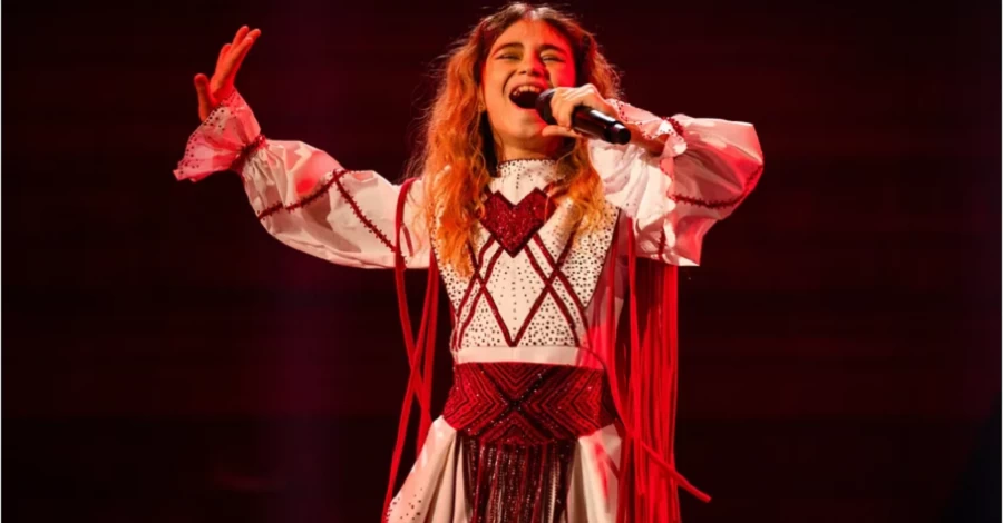 Українка Софія Нерсесян у дитячому Євробаченні 2025 посіла друге місце