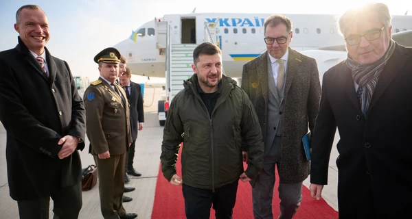 Зеленский прилетел в Германию на переговоры по мирному плану с участием США