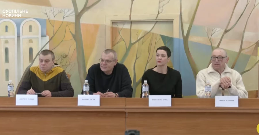 Бабаріко та Колесникова відмовилися говорити про своє ставлення до війни в Україні