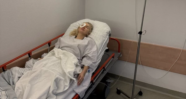 Катерина Бужинська перенесла операцію після серйозної травми ока