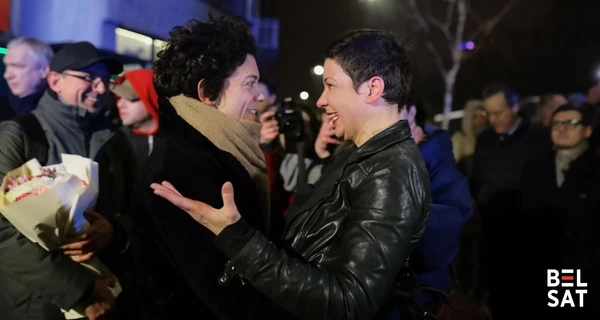 Украина доставила освобожденных белорусских политзаключенных в Варшаву