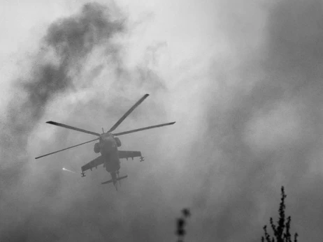 Під час бойового завдання загинув екіпаж гелікоптера Мі-24