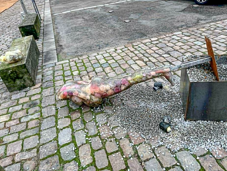 В Копенгагене неизвестные разрушили работы украинской художницы Марии Куликовской