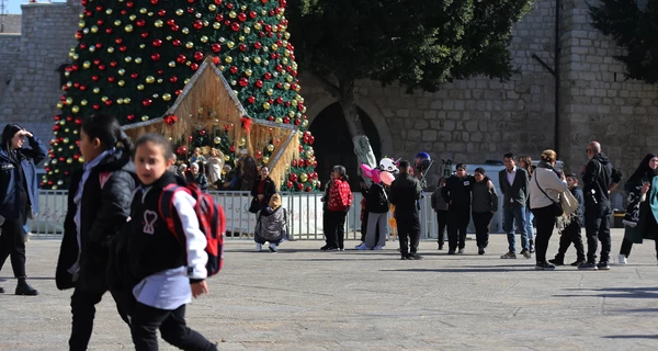 В Вифлееме впервые за три года празднуют Рождество