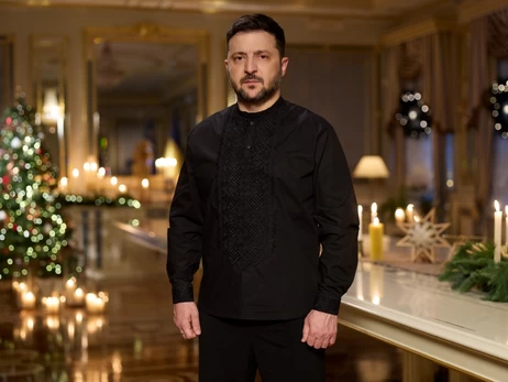 Президент Зеленський привітав українців з Різдвом та назвав росіян “безбожниками”