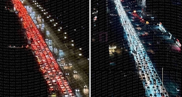 В Киеве на Сочельник возникли пробки и выросли цены на такси