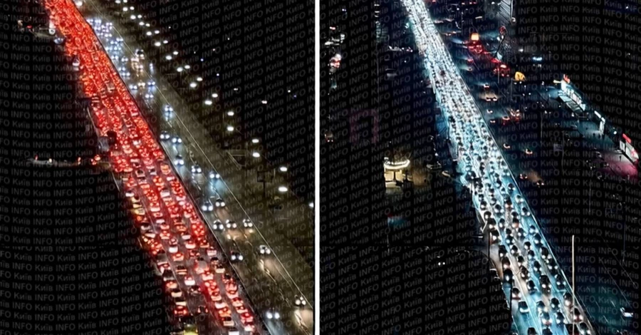 У Києві на Святвечір виникли затори та зросли ціни на таксі