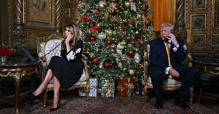 Трамп поспілкувався з дітьми та привітав з Різдвом всіх, “включаючи покидьків”