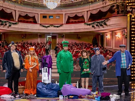 Новый год у телевизора: новогодние «Дизель Шоу», «Вечерний Квартал» и ледовое шоу с Roxolana