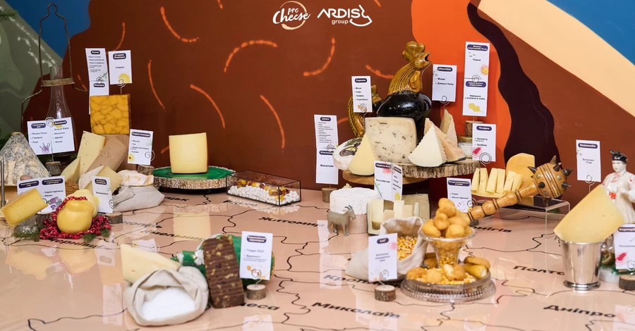 Черный чеддер и «Говерла» с плесенью: 65 лучших украинских сыров на Сырной карте