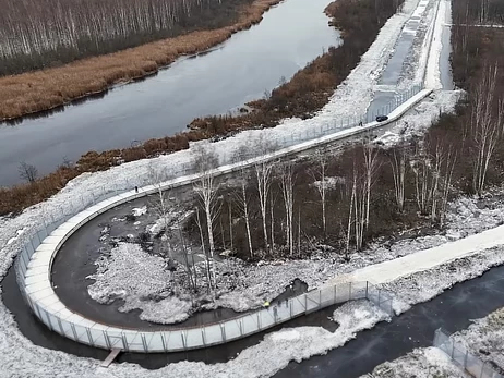 Латвія завершила будівництво паркану на кордоні з Росією
