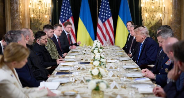 Встреча Зеленского с Трампом проходит в формате обеда: чем угощают