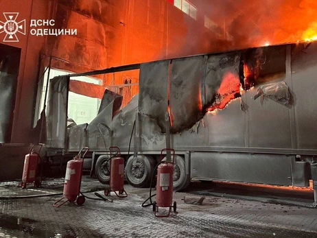  В Одессе обломки дронов уничтожили посылки 