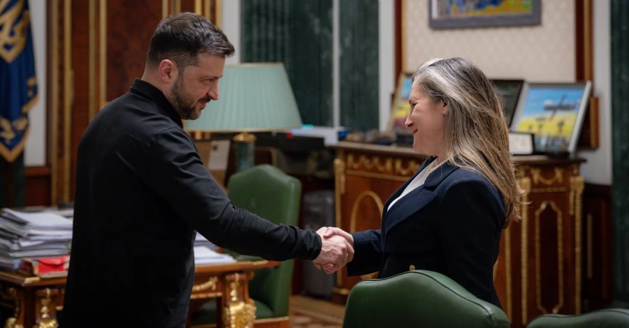 Зеленский назначил экс-вице-премьера Канады Христю Фриланд своей советницей